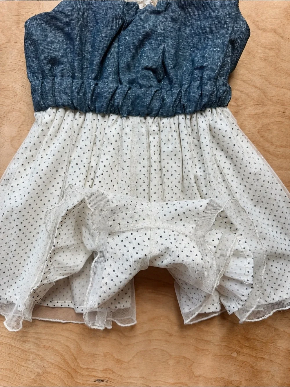 Magpie & Mabel Willa Romper Secret Garden Girls 6 Lace Tulle Metallic